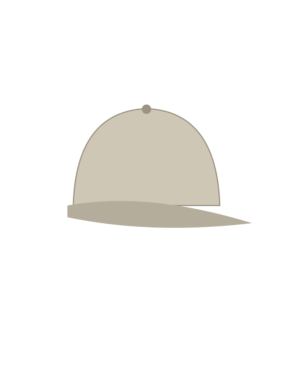 Canvas Cap in Stone
